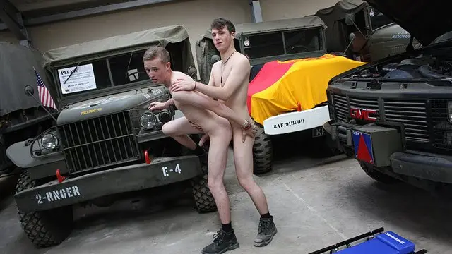 Dylan Thorne, Olly Tayler – Army Twinks Dylan & Olly Fuck