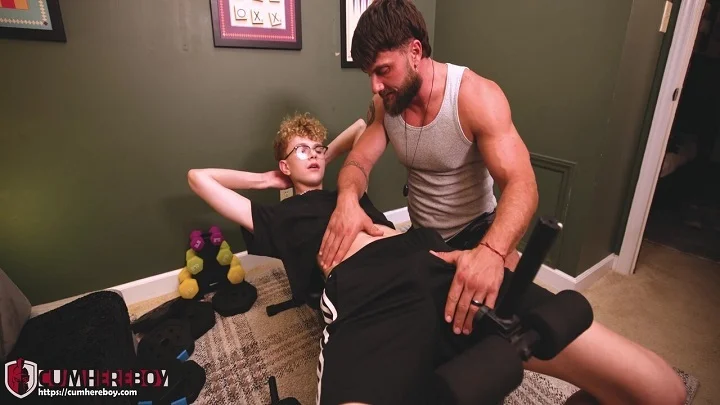 Foreign Exchange – The Workout – Heath Shows Noah Workout Tips (Bareback)