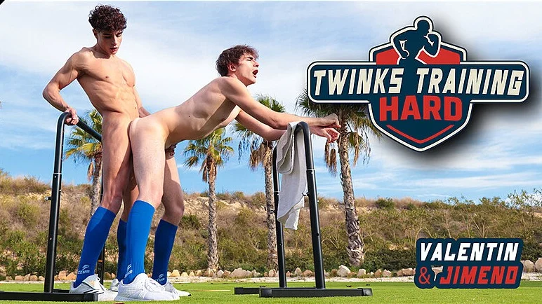 Staxus – Valentin Meunier & Jimeno Twonk – Twinks Training Hard Sc.3