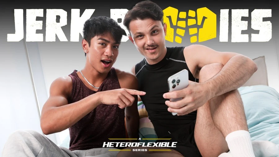 Jerk Buddies – Enzo Muller, Luca Knight – We Can Just Imagine It’s A Chick Touching Us, Bud!