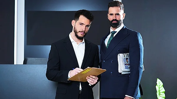 MenAtplay – Dani Roble & Ricky Hard – Receptionist