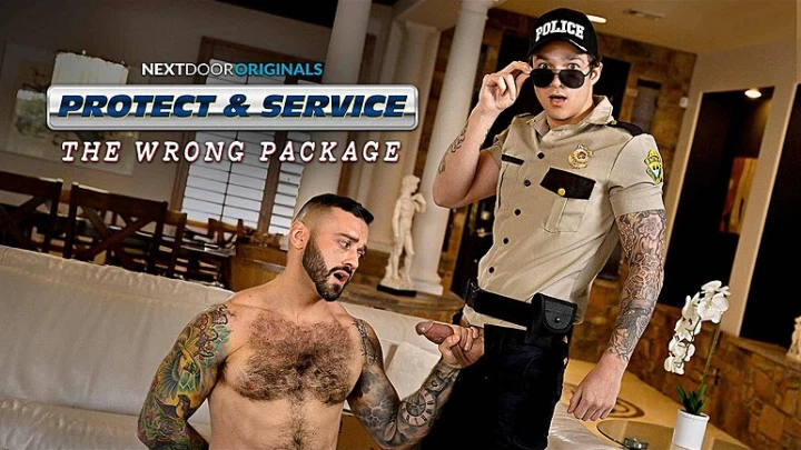 Jayden Marcos, Drew Valentino – Protect & Service The Wrong Package