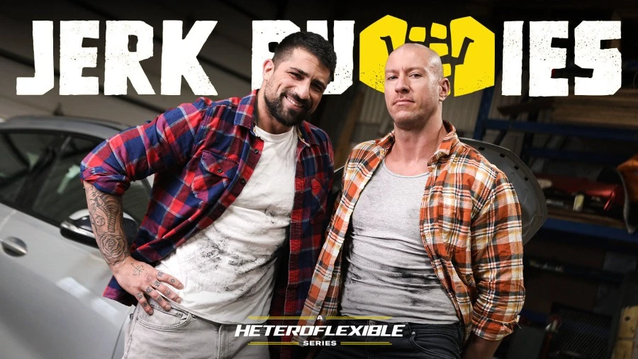 Adultime – Jerk Buddies – Ryan Bones & Cam Crawford – We Gotta Do This BEFORE the Long Drive, Man!