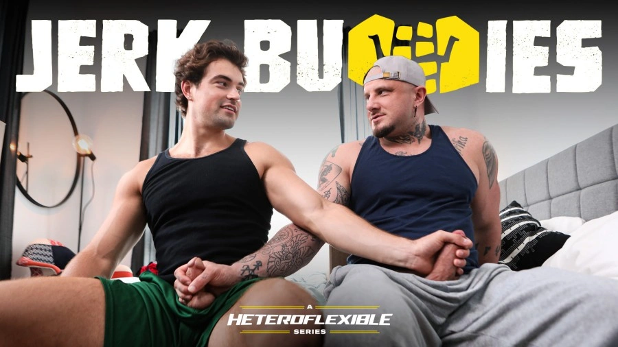 AdultTime – Jerk Buddies – Crush Daddy, Mike Monroe – You’re Supposed To Jerk Off To Porn, Dude!